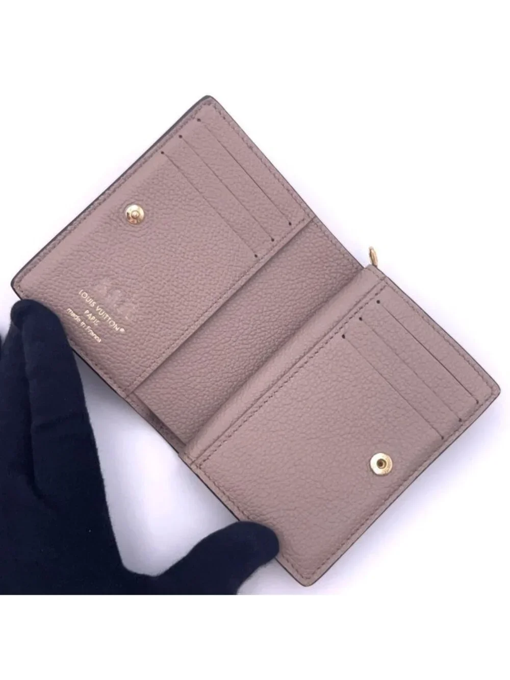 Louis Vuitton Monogram Empreinte Bicolor Clair Bifold Wallet